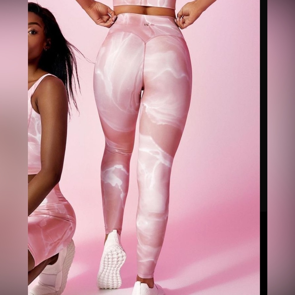 Buffbunny rebel leggings in rose quartz
